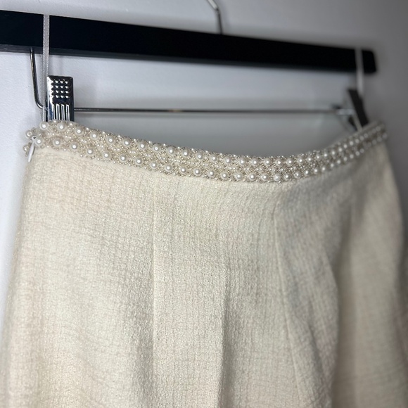 Vaye Embellished Wide Leg Tweed Pants - Picture 4 of 7